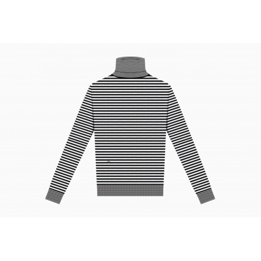 Dior Homme FW 2018 Striped Long Sleeve Turtleneck Pullover